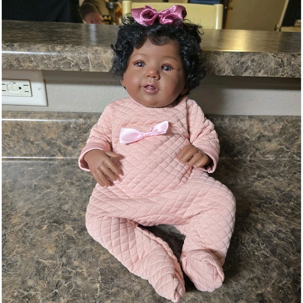 Authentic Reborn Baby Doll 19" Abigail Laura Tuzio-Ross Realistic Weighted...